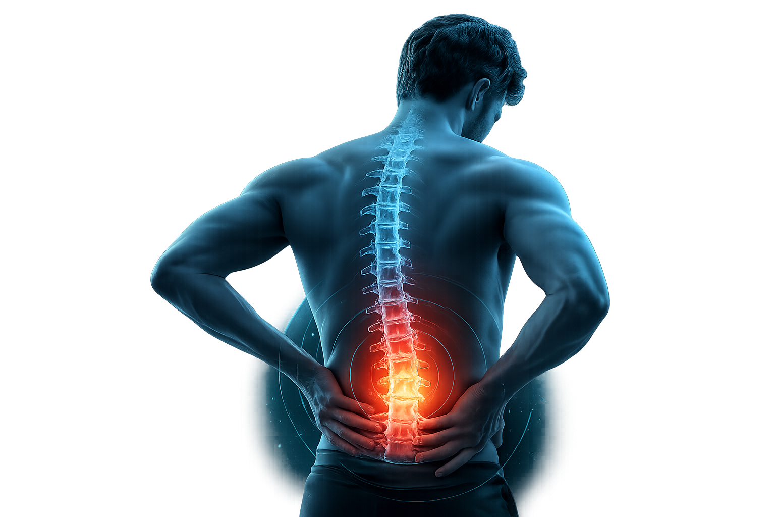 Dor nas costas e coluna vertebral
